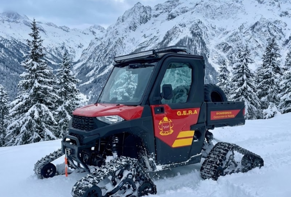 Formación técnica al G.E.R.A. para el uso de su nuevo vehículo de intervención multientorno